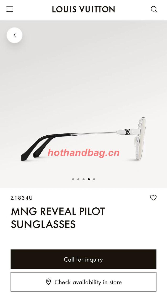 Louis Vuitton Sunglasses Top Quality LVS02359